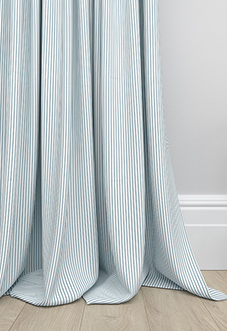 Nautical Stripes, Blue Sails - Made to Measure Curtains